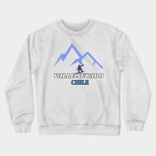 Ski Valle Nevado, Chile Crewneck Sweatshirt